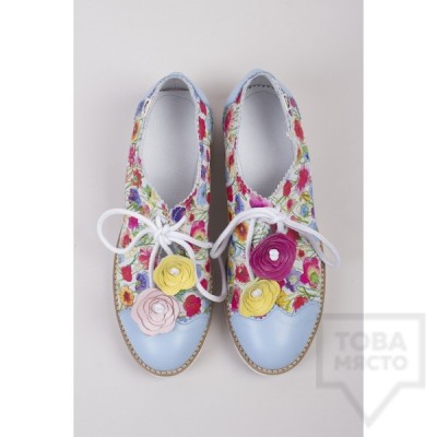 Дизайнерски дамски обувки Pesh.Art - Multiflower